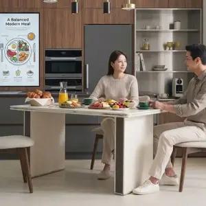 라쟈르 포세린 풀세라믹 1200 식탁테이블 상판35T 4인용