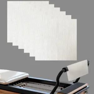 6PCS 필라테스 미끄럼 방지 매트 손 운동 패드 요가용 컷테이블 그립 장갑 덤벨 풀업스 체육관