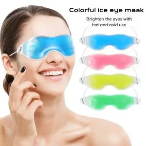 눈마사지기 안구 안마기 1개 아이스 아이쉐이드 커버 수면용 아이 마스크 압축 젤 눈 피로 휴식 다크 서클