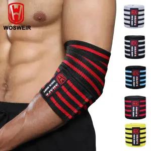 팔꿈치보호대 팔굽치 엘보 보호대 WOSWEIR-Elbow Pad Protection Professional Gym Fitness Equipment Weig