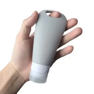 [비케이엠_62]여행용 실리콘 물공병 공병 고리형 샴푸 90ml