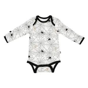 KYTE BABY 유니 긴소매 바디수트 대나무로 든 레이온 6-12개월 스파이더 거미 [호환]