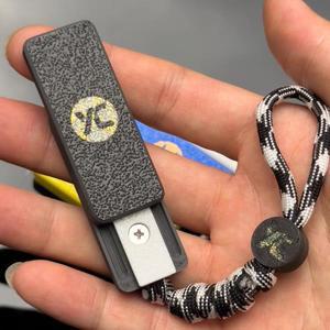 EDC 피젯 마그네틱 푸시 카드 래칫 휠 기계식 슬라이더 3D 프린팅 플레이트 감각 스트레스 해소 장난감 불