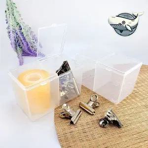 [셀러에이드]투명 수납 정리함 조리도구 소품 정리 보관박스