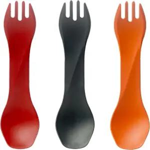 휴망거 고빗츠 우노 미니 3팩 - 여행 및 캠핑 도구 휴대용 소형 식기 식품 안전 소재 레드/그레이/오렌지