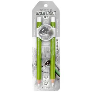 깜도리2 지우개 세트 미술용 연필 수정 세밀 작업 답례품 단체 선물 10개