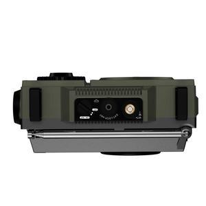 HRD-C919 AIR FM MW SW 단파 VHF UHF WB 다중 대역 라디오 휴대용 호환 항공 수신기 5000ma 배터리