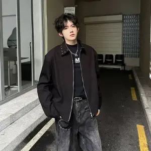 남친 블랙 봄 가을 트렌드 자켓 블레이져 숏 코트 아이템 패드 트렌디 HT3