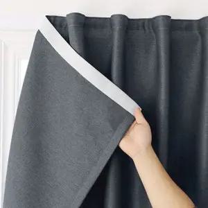 창문 암막 커튼 간편 찍찍이 방풍 붙이는 암막 커튼 원룸 블랙아웃 오피스텔 작은방 가림막 아동방 현관