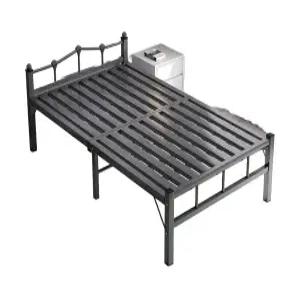 침대 침대틀 철제 슈퍼 심플침대 싱글 접이식 프레임 높은
