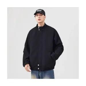 남친 점퍼 솔리드 차이나 재킷 봄 가을 체크 코트 커플 캐주얼 패피3