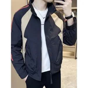 남자 가을 상의 바람막이 후드 칼라 점퍼 봄가을 얇은 패피3