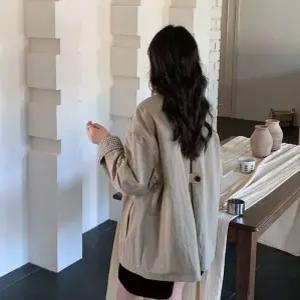 하프 가을 캐주얼 여성코트 차이나 코트 체크 트렌치 1PICK3