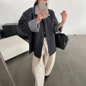 하프 가을 캐주얼 트렌치 코트 소매 체크 여성코트 1PICK3