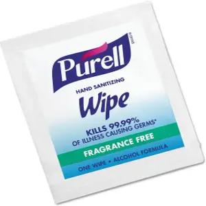 퓨렐 902210BX 소독용 핸드 물티슈 5 x 7 100개/박스