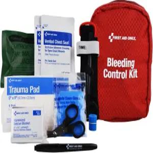 사지 및 가슴 에 대한 응급 처치 전용 91513 올바른 반응 출혈 조절 키트 15개