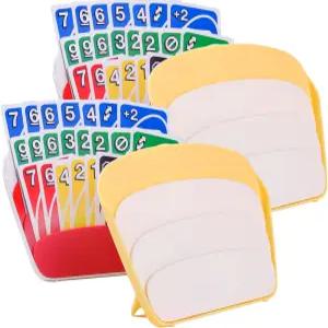 카드 놀이용 접이식 홀더 4개