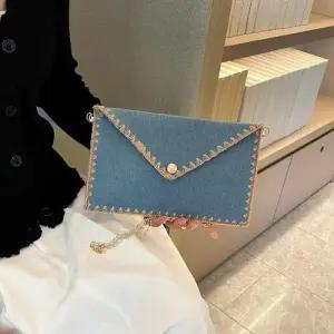 남성용 민소매 여름용 메탈 체인 숄더 겸 크로스백 파일 태블릿 잡지 카드 지갑 패피2