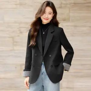 여사친 그레이 가을 캐주얼 봄 상의 코트 오피스 정장 재킷 원픽3