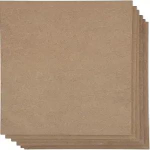 밝은 창작 MDF 회화용 보드 - 7 x 10.5 인치 6 팩 목재 패널 나무 직사각형 및 책 제본 공예