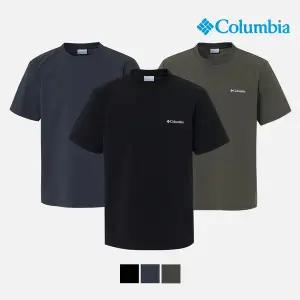 컬럼비아 *25년신상 유니 심플 우븐 반팔 티셔츠 C62 YUD603 387188