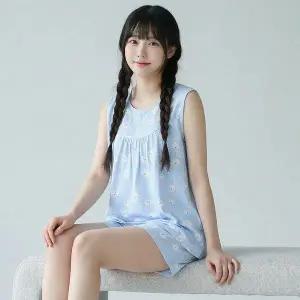 [보리보리/바풀 주니어]바풀 DR EM 181030 여성 잠옷 실내복 인견 나시 상하세