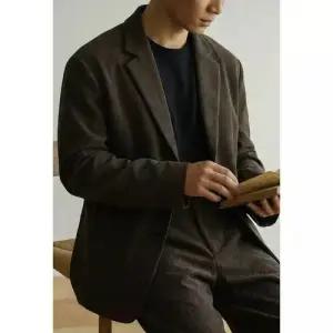 원더우면 남친 캐주얼 봄 정장 넥 플랫 싱글 코듀로이 자켓 OPH1