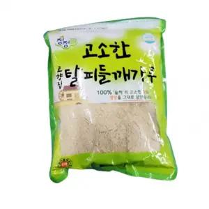 청정들 고소한 탈피 백들깨 가루 1kg 들깨가루 들깨 기피