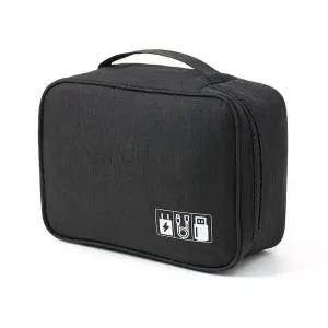 [셀러에이드]디지털 수납 파우치 케이블 보관백 USB 충전기 외장하드파우치