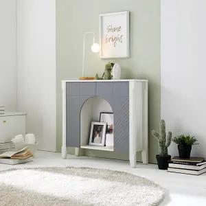 에덴하우스UI 페라클 낮은 벽난로 장식장