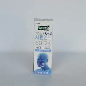 시스테마치약 라이온 시린덴트구강케어 구강케어치약 시스테마