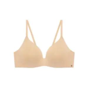 [롯데백화점]트라이엄프 (TEWBR264BE)일체형 몰드 풀컵 노와이어 브래지어 베이지