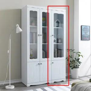 라벨라M 핸즈 1800 유리문 틈새 장식장