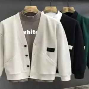 원더우면 남사친 니트 캐주얼 스웨터 카디건 재킷 봄가을 상의 OPH3