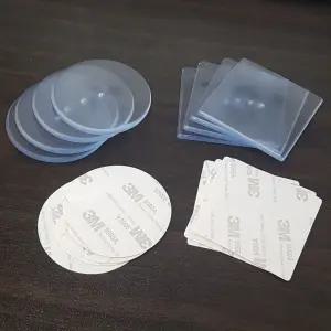 4P테이블 미끄럼방지 유리받침보호 의자패드 스티커/유리패드/도트범퍼/유리밀림방지고무/유리미끄럼방지