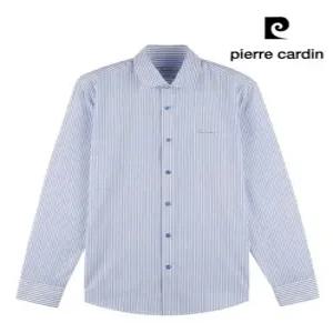 남성 봄 여름 잔스트라이프 스판 슬림핏 셔츠 KD16_ept