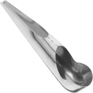 토드마미 새 먹이주기 스쿱 반려동물 삽 씨앗 깔때기 스테인리스 스틸 손잡이 스푼