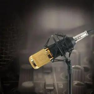 스마트폰마이크 마이크 콘덴서형 스튜디오 녹음형 골드