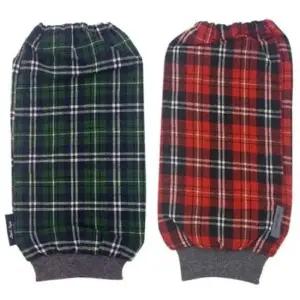 미대생 모닝글로리 체크패턴 팔토시 미술 면토시 화방