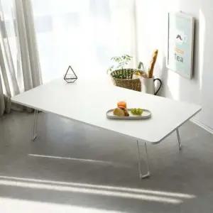 [무료배송] 국산 PET 라운드 접이식 소파 거실 테이블 1200x600