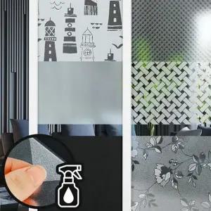 창문 필름 인테리어 불투명 사무실 창문 시트지 베란다 가리개 사생활 디자인 욕실 주방 햇빛 차단 방풍