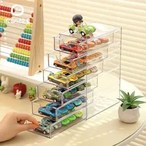 미니카 장식장 토미카 수납 투명 전시 진열장 서랍장