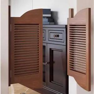 스윙 중문 나무 가림막 주방 원목 파티션 인테리어