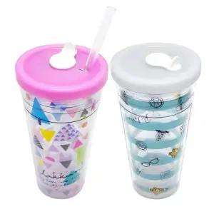 리락쿠마 에코젠 빨대컵