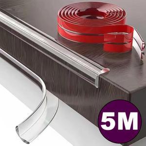 5PCS 투명 안전 방지 충돌 소프트 코너 가구 가정용 가드 범퍼 스트립 가장자리 보호대 테이블