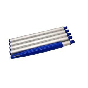 5개의 알루미늄 폴 섹션이 있는 풀 스키머 네트 64'', 수영장, 스파, 온수 욕조 및 분수의 잎 청소