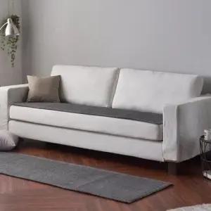 새겨드림판촉 (국산) 고급원단 여름 소파패드 4단(차콜)