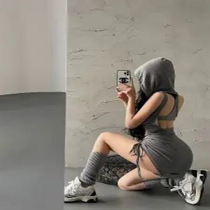 나시 바디수트 여름 점프수트 여성용 바디프로필 끈나시 우드단추 슬림핏