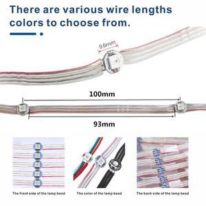 5V WS2812B 개별 제어 가능한 LED 스트링 중성 백색 WWA 픽셀 모듈 라이트 패널 미니 보드 5050