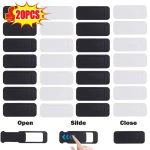 웹캠커버 카메라 가리개 핸드폰용 웹캠 커버 셔터 사생활보호 보호대 아이패드 태블릿 노트북 슬라이딩 스